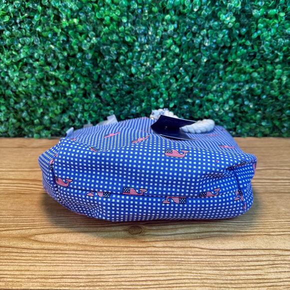 NWT Target's Vineyard Vine Wine Tote Bag Red White Blue Great Gift - Picture 2 of 8